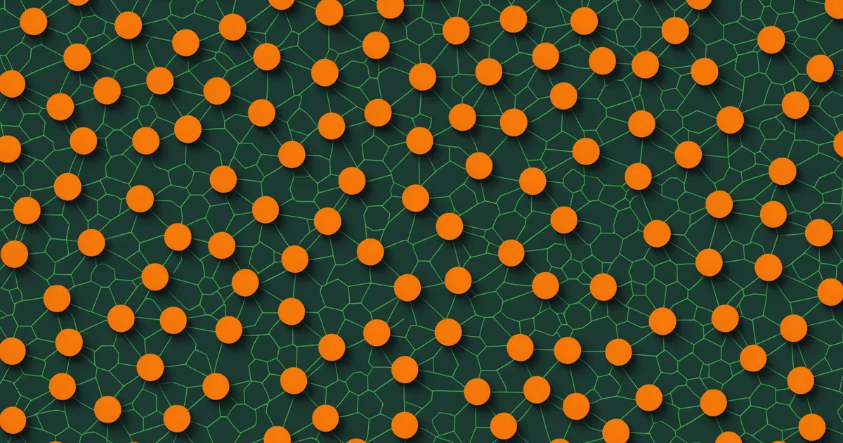 Abstract visual of a real-time pickup order queue being sequenced by an AI dispatch layer